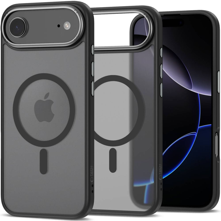 Tech-Protect Mobilskal till iPhone Air Magsafe Edge - Matte Svart | 2353 | AlltMobil