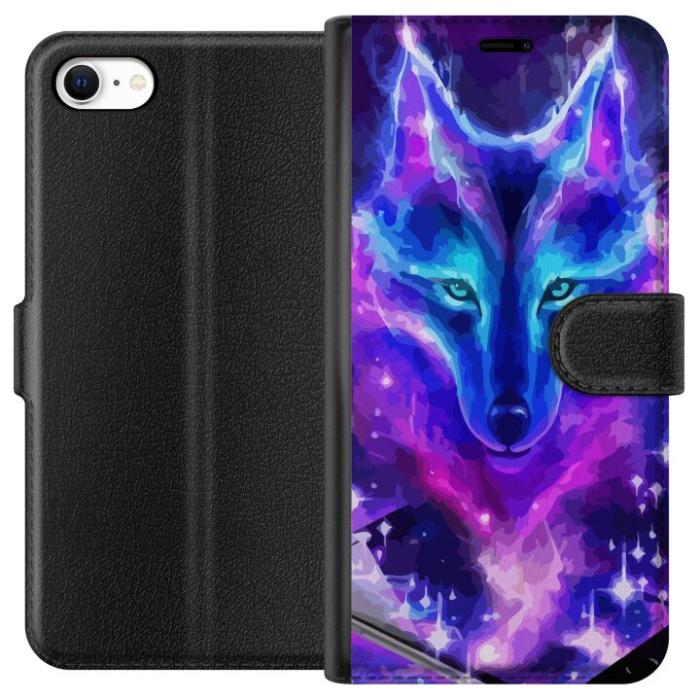 iSecrets - Plånboksfodral till Apple iPhone 6s med Neon Varg