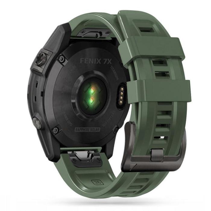 Tech-Protect - Iconband Garmin Fenix 3/5x/5x Plus/3hr/6x/6x Pro/7x - Army Grön