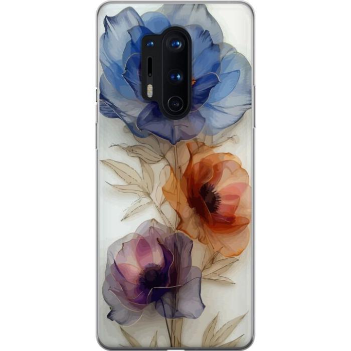 iSecrets - Mobilskal till OnePlus 8 Pro med Silkesblommor