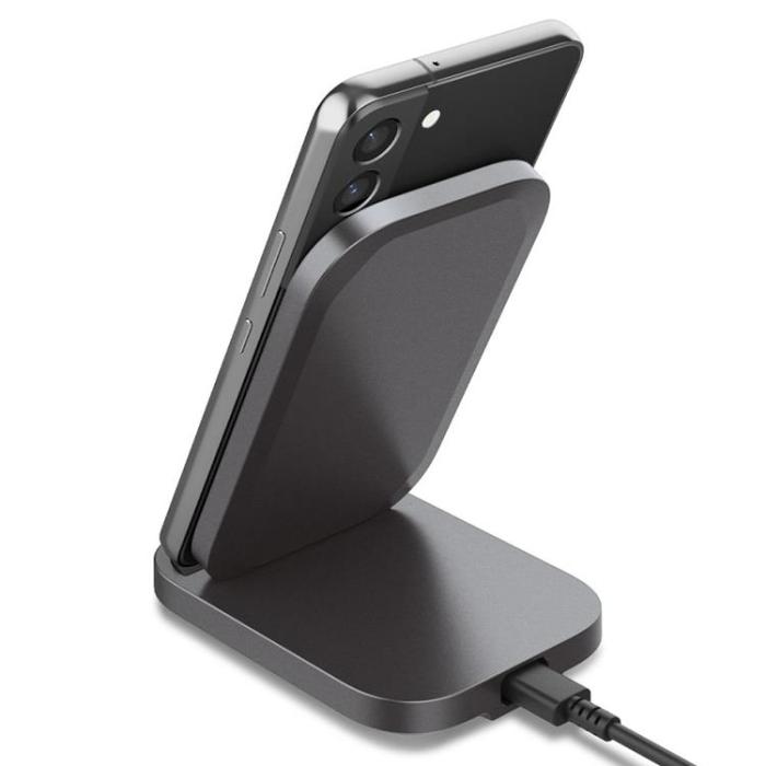 Spigen - Spigen Trådlös Laddare 15W Arcfield För Samsung-Produkter - Svart