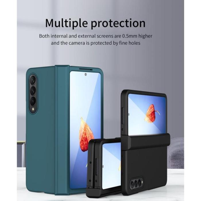A-One Brand - Galaxy Z Fold 4 Skal Shockproof Hinge - Svart