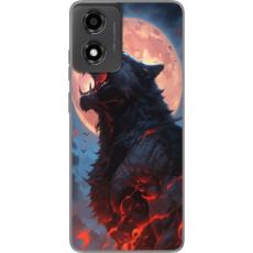 iSecrets - Mobilskal till Motorola Moto E14 med Ylande varg