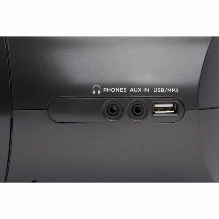 AIWA - AIWA Kassettradio CD/FM-Radio/Kassettband/USB/BT - Svart