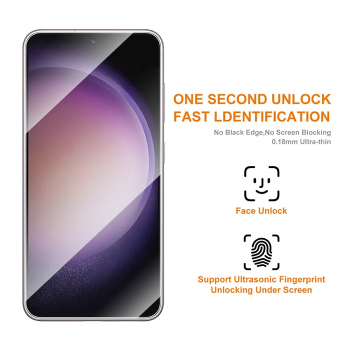 OEM - [1-PACK] Galaxy S23 Plus Härdat Glas Skärmskydd - Clear
