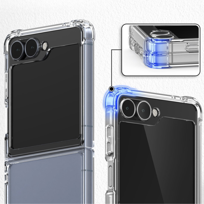 Mercury - Mercury Mobilskal För Galaxy Z Flip 8 Super - Transparent