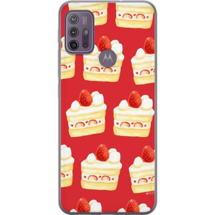 iSecrets - Mobilskal till Motorola Moto G10 med Tårta