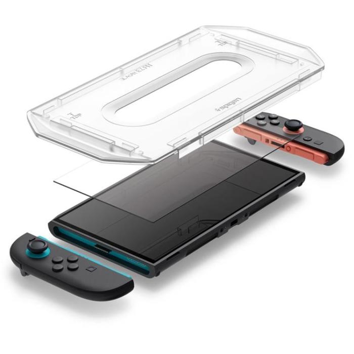 Spigen - [2-Pack] Spigen Nintendo Switch 2 Härdat glas Skärmskydd EZ Fit