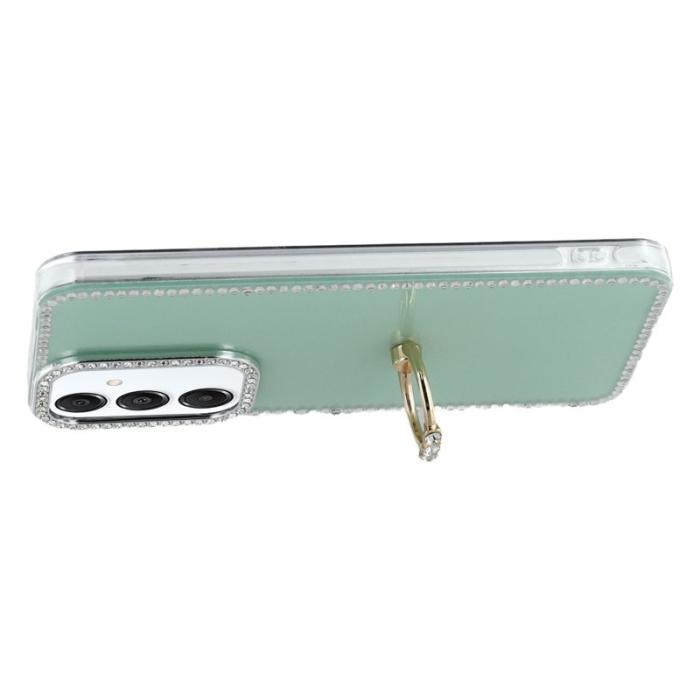 OEM - Samsung Galaxy S26/S26 Pro Skal TPU + PC IMD - Glittrande Ljusgrön
