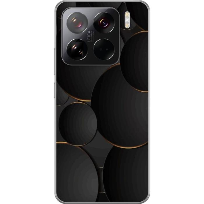 iSecrets - Genomskinligt Skal kompatibel med Xiaomi 15 Pro med Lyxig Cirklar