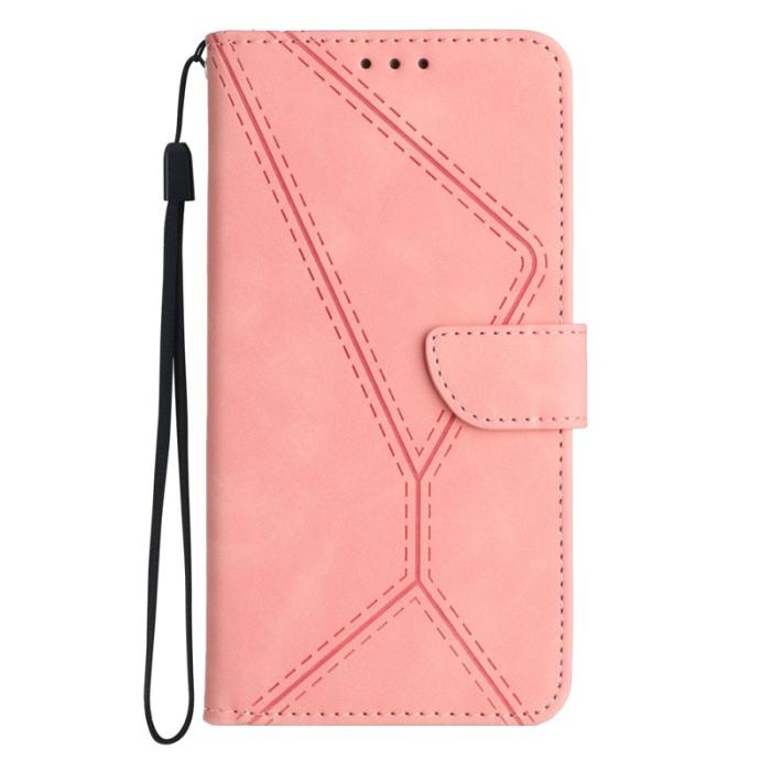 OEM - Samsung Galaxy S26 Ultra Skal PU Läder Flip Fodral - Rosa
