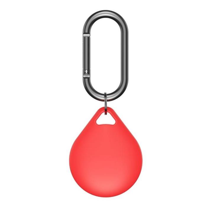KeyBudz - Keybudz 4-Pack Secure Dock För AirTag - Röd