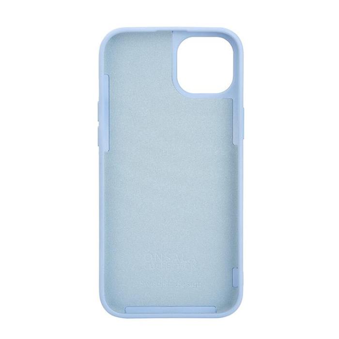 Onsala - Onsala iPhone 15 Plus Mobilskal MagSafe Silikon - Ljusblå