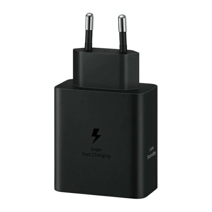 Samsung - Samsung Väggladdare 2x USB-C 50w - Svart