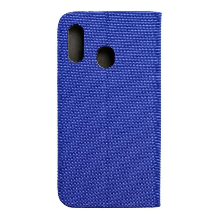 OEM - Galaxy A20e Plånboksfodral Sensitive Nylon - Blå