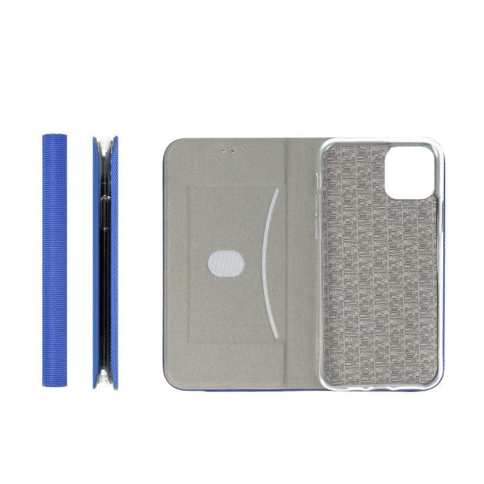 OEM - Galaxy A20e Plånboksfodral Sensitive Nylon - Blå