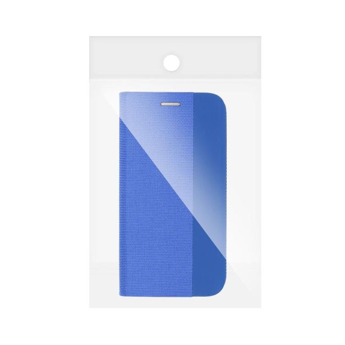 OEM - Galaxy A20e Plånboksfodral Sensitive Nylon - Blå