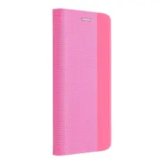 OEM - Galaxy A20e Pl&aring;nboksfodral Sensitive Nylon Ljus- Rosa