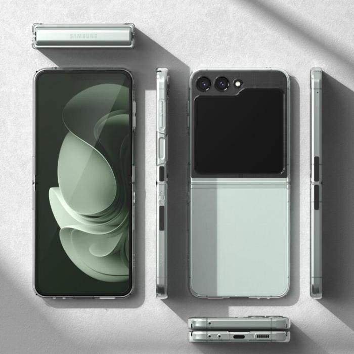 UTGATT - Ringke Galaxy Z Flip 5 Mobilskal Slim - Clear
