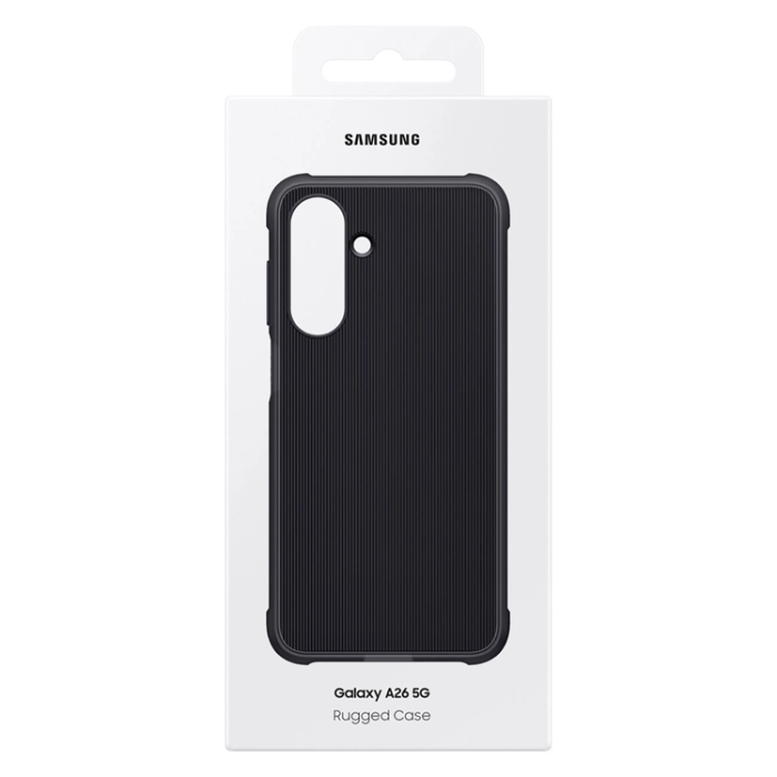 Samsung - Samsung Galaxy A26 5G Mobilskal Rugged Silikon - Svart