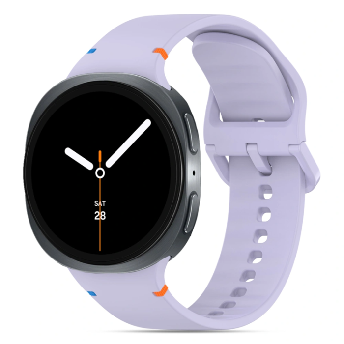 Tech-Protect - Tech-Protect Galaxy Watch 8 (40/44/46mm) Armband Silikon - Lila
