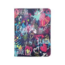 A-One Brand - Universell Tabletfodral 9-11" (L27 x W20 cm) - Graffiti Girl