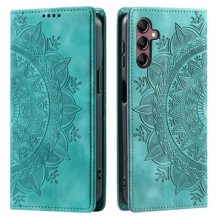 OEM - Samsung Galaxy S26 Plånboksfodral Magnetisk Stängning Konstläder Mintgrön