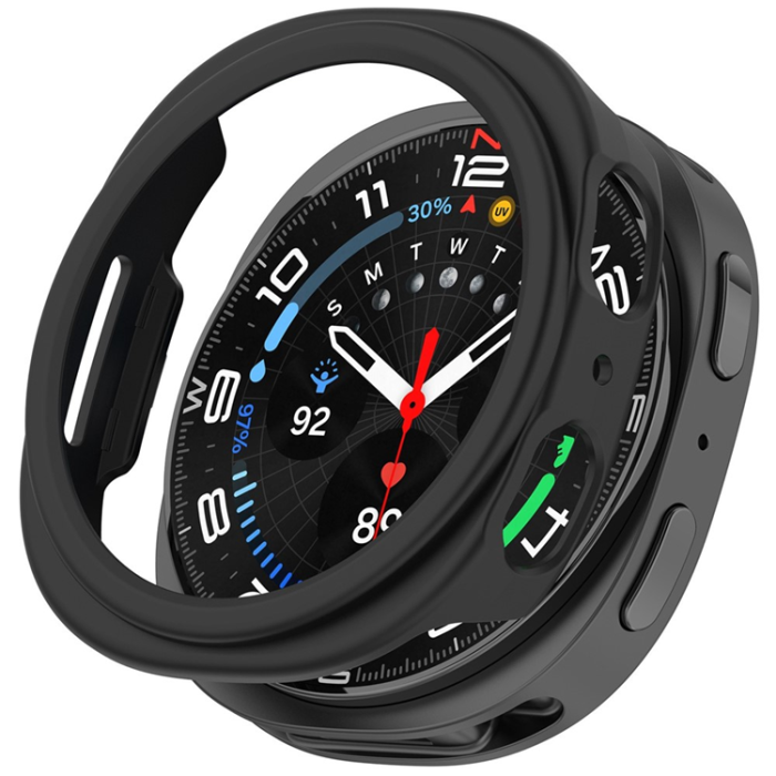 A-One Brand - Galaxy Watch 8 (44mm) Skal Semi-Enclosed - Svart