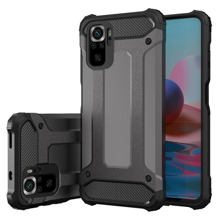 OEM - Xiaomi Poco M4 Pro 5G Skal Hybrid Armor - Blå