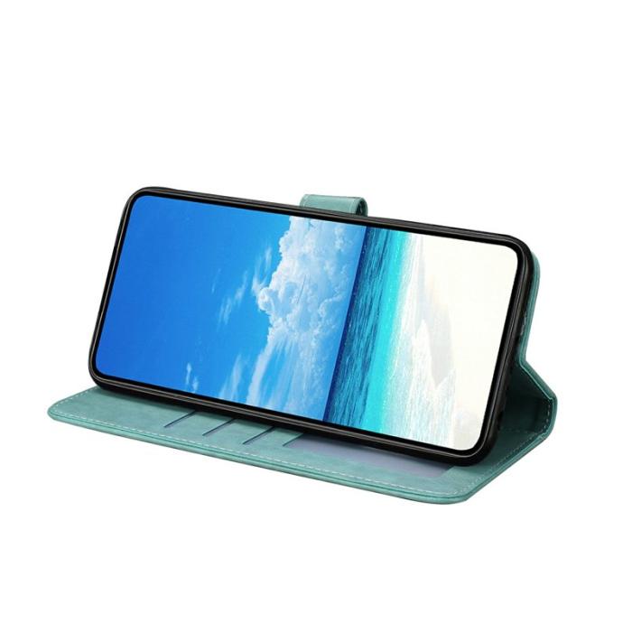 OEM - Samsung Galaxy S26 Ultra Plånboksfodral Flip Konstläder - Grön