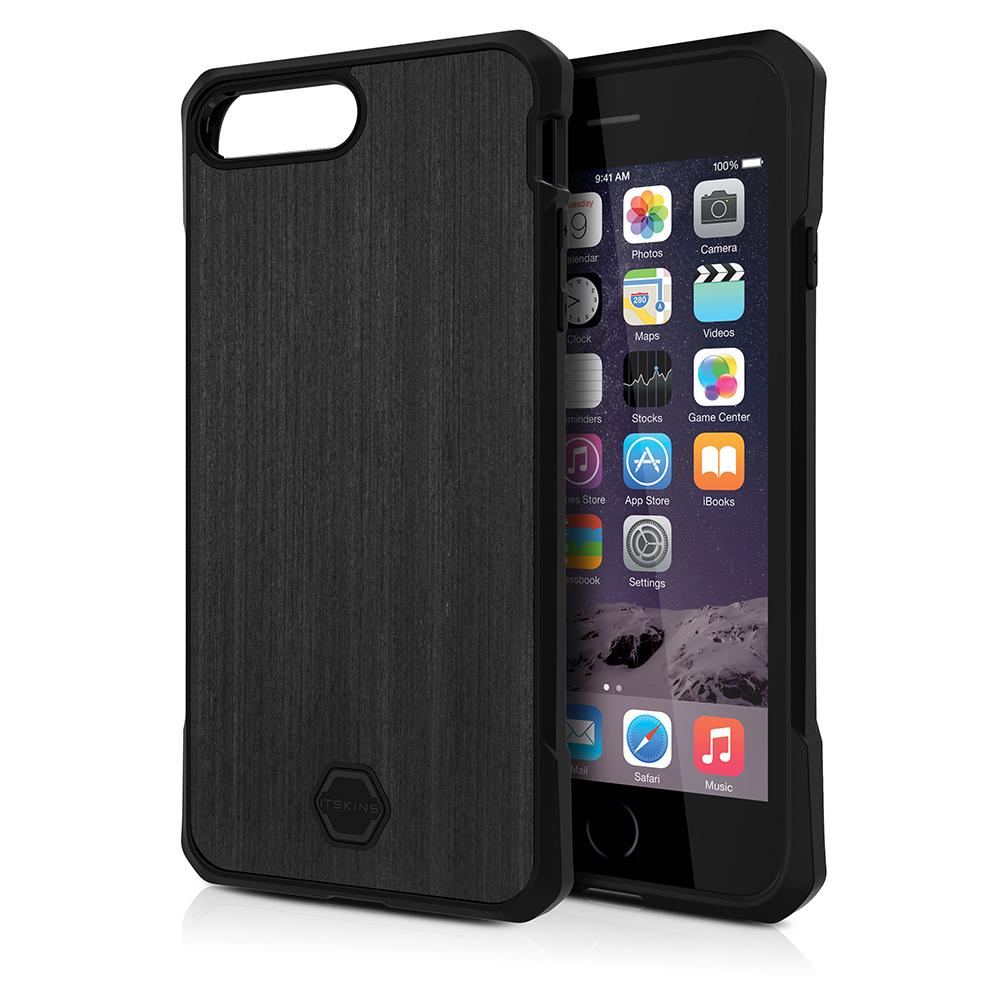 Itskins Atom DLX Skal till iPhone 7 Plus - Wood Svart | 2353 | AlltMobil