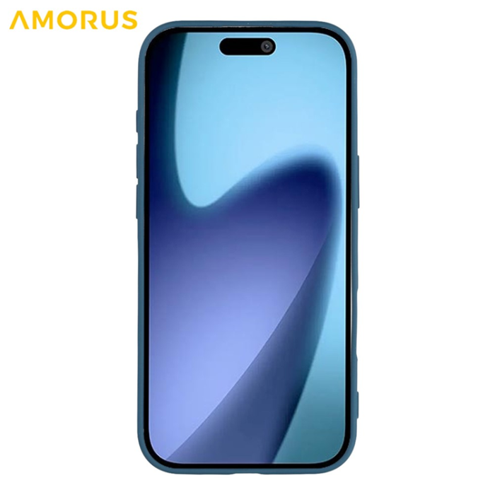 Amorus - AMORUS iPhone Air Mobilskal Precise Cutouts TPU Fiber - Sapphire
