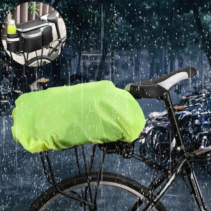 Wozinsky - Wozinsky Universal Regnskydd för Cykelväska / Ryggsäck - Grön