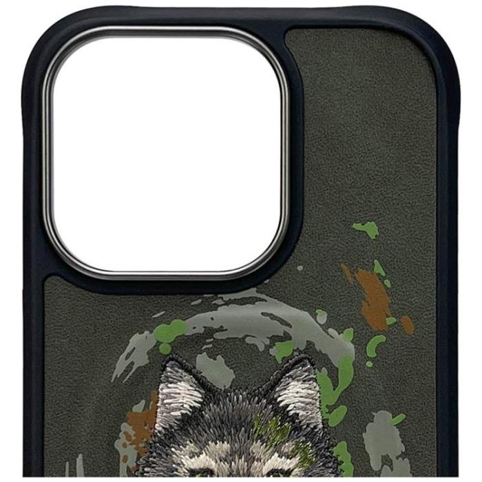 NIMMY - Nimmy iPhone 16 Pro Max Mobilskal MagSafe Wolf - Mörkgrå
