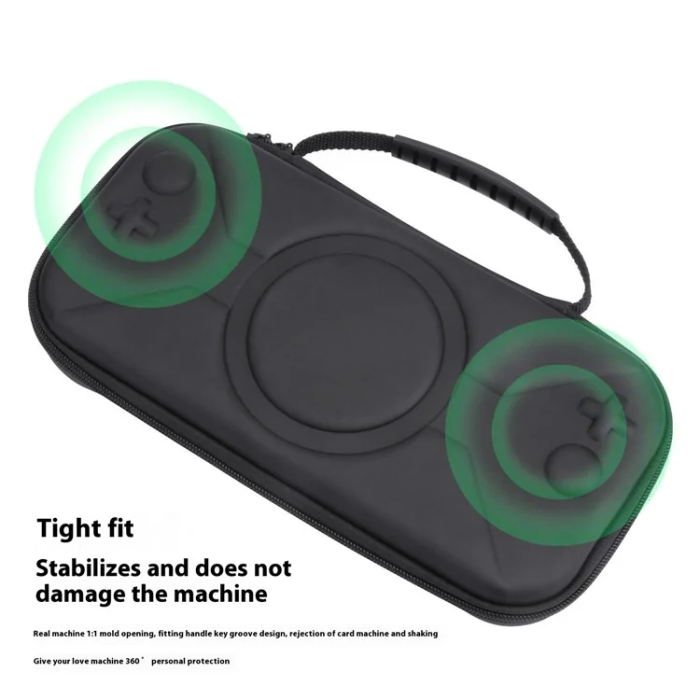 OEM - Nintendo Switch 2 Bärväska Handhållen Organizer Läder - Svart