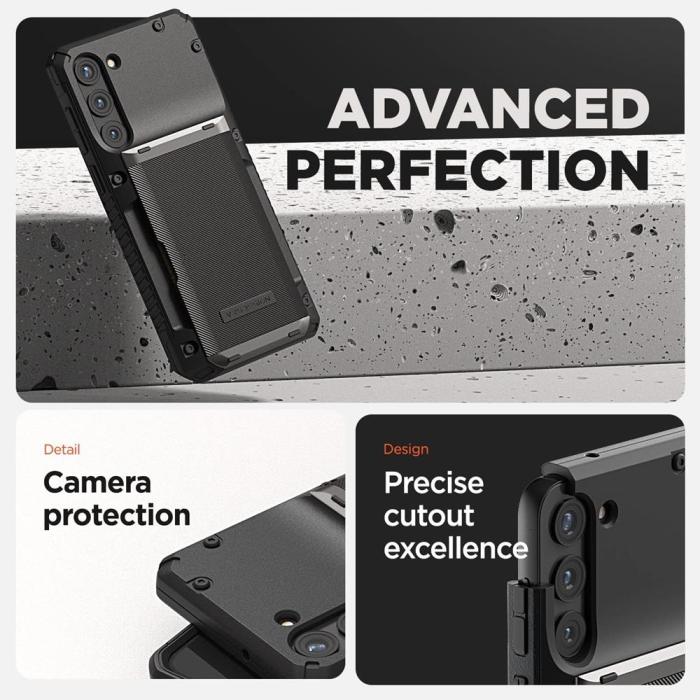 VERUS - VRS DESIGN Damda Glide Pro Skal Galaxy S23 Plus - Svart