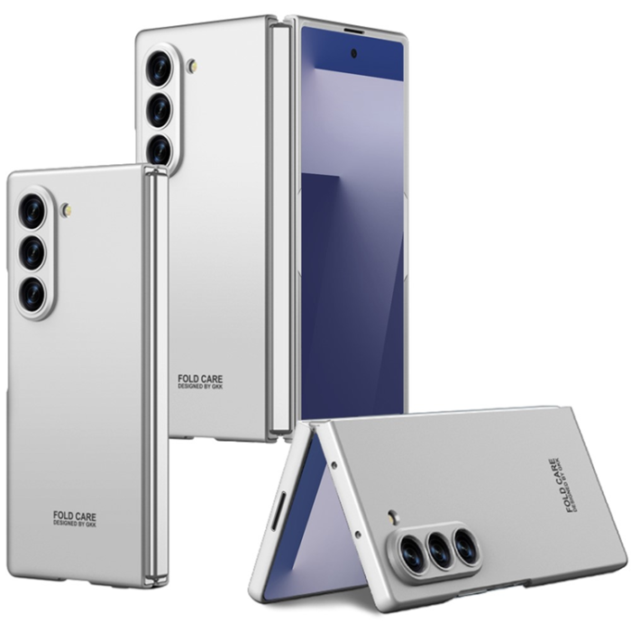 GKK - GKK Galaxy Z Fold 7 Mobilskal Shockproof - Silver