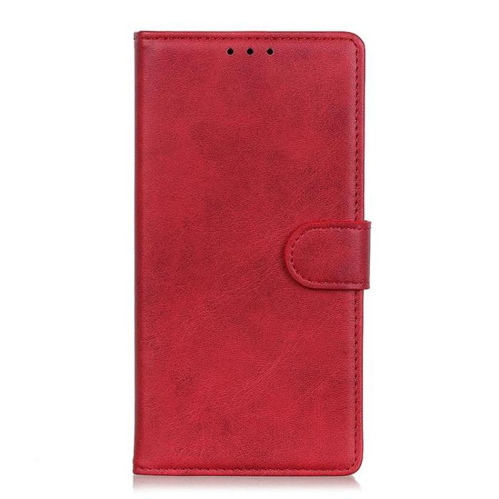 A-One Brand - OnePlus 10T 5G Plånboksfodral Flip Folio - Röd