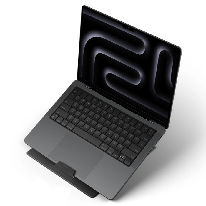 Spigen - Spigen Laptop och Surfplattaställ Slimfold LD201-S8 - Rymdgrå
