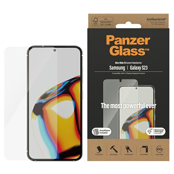 PanzerGlass Galaxy S23 Härdat Glas Skärmskydd Ultra-Wide Fit