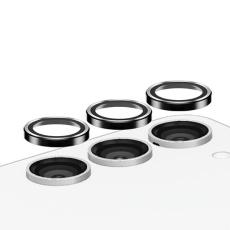 PanzerGlass - PanzerGlass Galaxy S23 FE Kameralinsskydd H&auml;rdat Glas Hoops - Svart