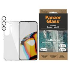 PanzerGlass - PanzerGlass Mobilskal till Galaxy S23 MagSafe + Sk&auml;rmskydd + Lins