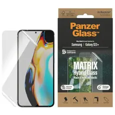 PanzerGlass - PanzerGlass Galaxy S23 Plus Sk&auml;rmskydd Matrix H&auml;rdat Glas
