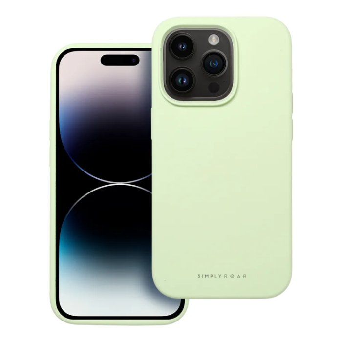 OEM - iPhone 15 Pro Mobilskal Roar Cloud Skin - Ljusgrön