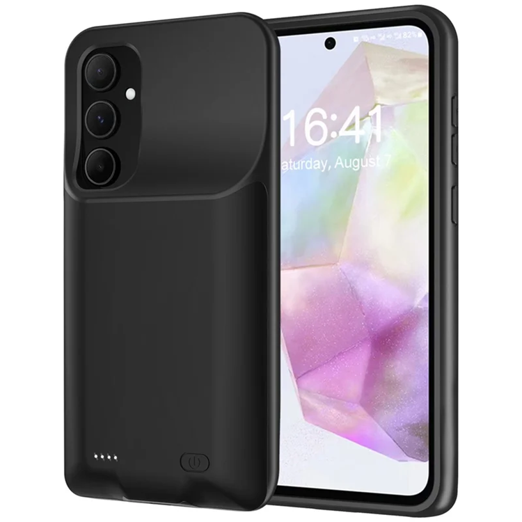 Galaxy A55 5G Batteriskal 10000mAh - Svart | 2353 | AlltMobil