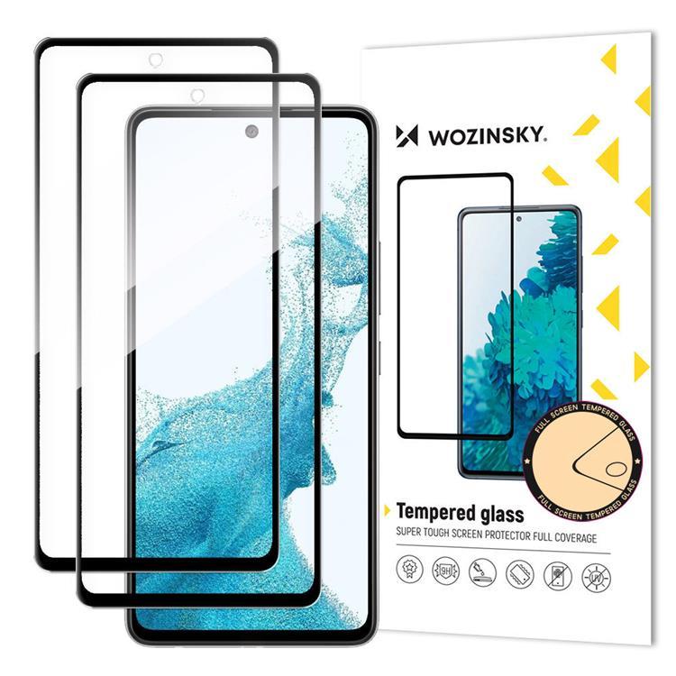 [2 PACK] Wozinsky Full Glue Härdat Glas Skärmskydd Galaxy A53 5G - Svart | 5468 | AlltMobil
