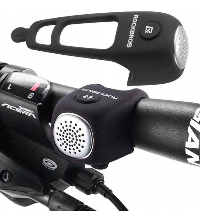 Rockbros - Rockbros Elektronisk Cykel Ring klocka - Svart