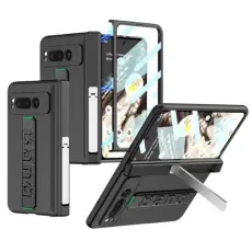 GKK - GKK Mobilskal till Google Pixel Fold Wristband Kickstand - Svart