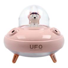 OEM - Aromaterapimaskin Luftfuktare/Diffusor UFO - Rosa
