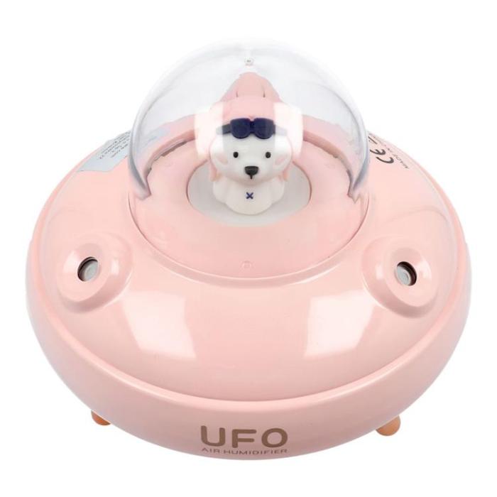 OEM - Aromaterapimaskin Luftfuktare/Diffusor UFO - Rosa